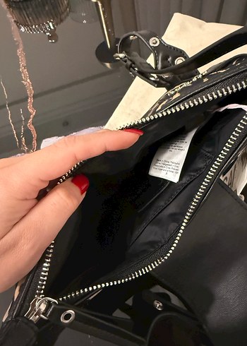 Ganni Leopar Desenli Kadın Çanta - Görsel 4