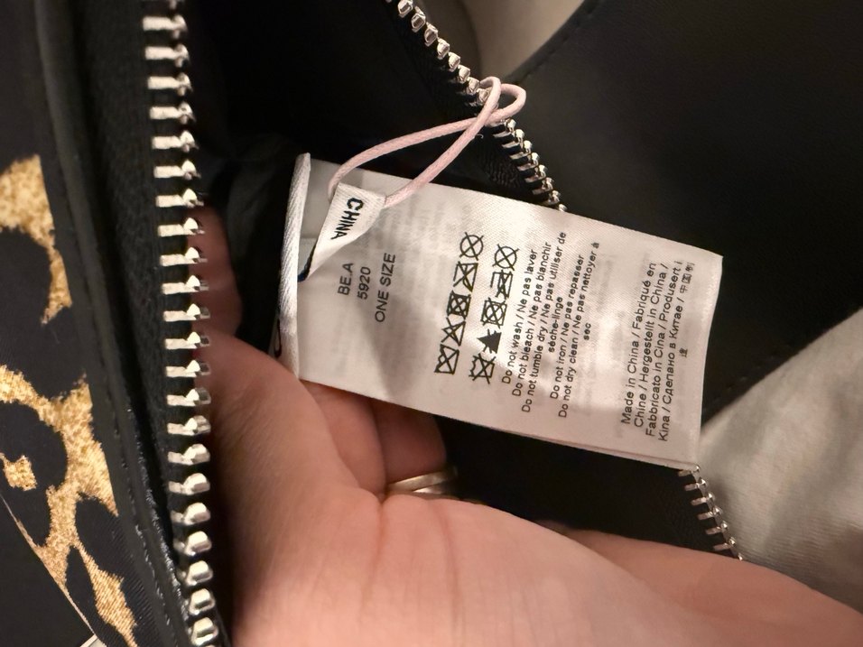 Ganni Leopar Desenli Kadın Çanta - Görsel 5