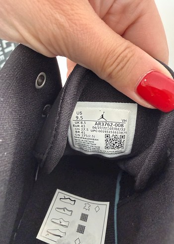 Nike Jordan Turuncu Siyah Erkek Spor Ayakkabı - Görsel 3