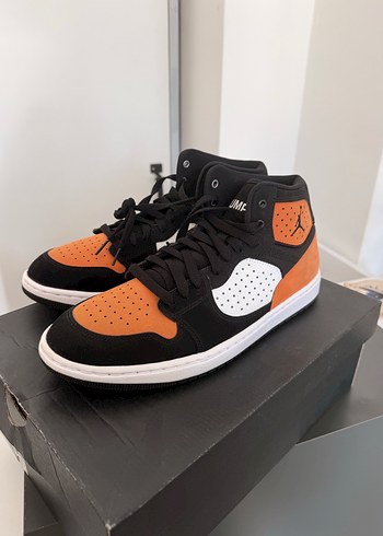 Nike Jordan Turuncu Siyah Erkek Spor Ayakkabı - Görsel 8