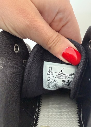 Nike Jordan Turuncu Siyah Erkek Spor Ayakkabı - Görsel 4