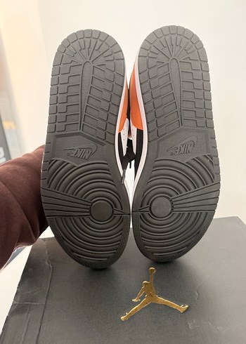 Nike Jordan Turuncu Siyah Erkek Spor Ayakkabı - Görsel 7