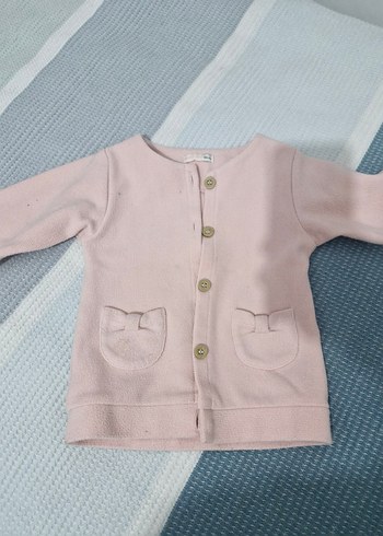 Pembe Örgü Uzun Kollu Bebek Kıyafet Seti - Görsel 4