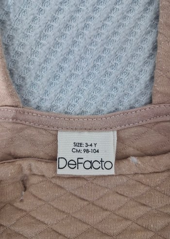 Kız Çocuk Bej Pamuklu Uzun Kollu Elbise - Görsel 3