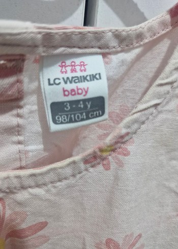 Kız Çocuk Çiçek Desenli Kolsuz Elbise - Görsel 2