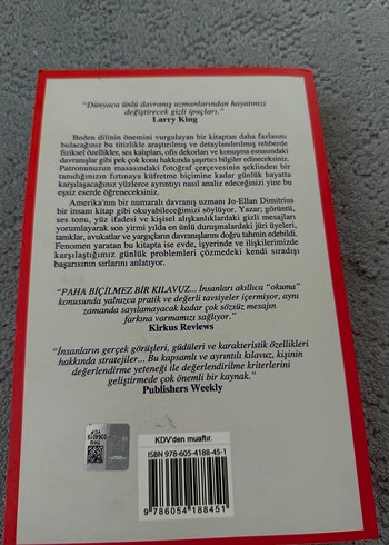 İNSANLARI OKUMAK Jo-Ellan Dimitrius - Görsel 2