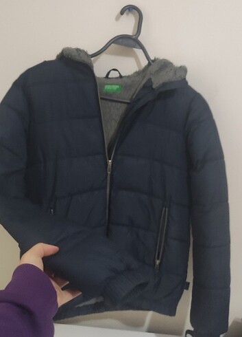 Kaz tüyü mont benetton