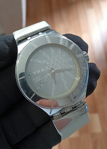 Beden beyaz Renk Orjinal swatch erkek saati