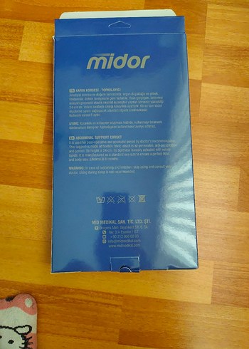 medikalden alındı ayarlanabilir korse hava alabilen - Görsel 3