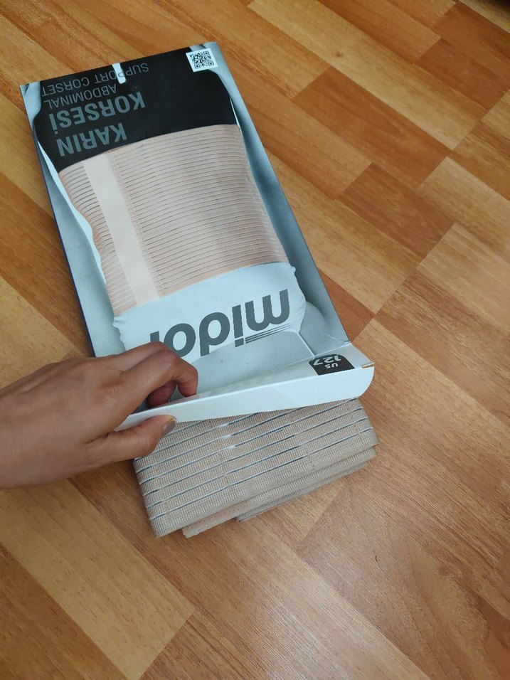 medikalden alındı ayarlanabilir korse hava alabilen - Görsel 2