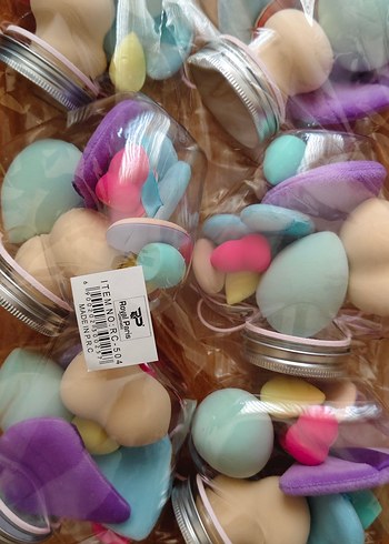 Royal Paris Pastel Renkli Makyaj Süngeri Seti - Görsel 4