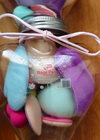 Royal Paris Pastel Renkli Makyaj Süngeri Seti - Görsel 5