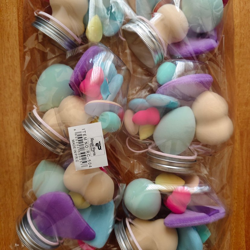 Royal Paris Pastel Renkli Makyaj Süngeri Seti - Görsel 4