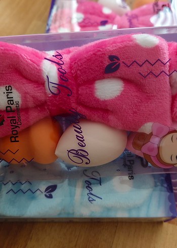 Royal Paris Makyaj Süngeri Seti  ve bandana - Görsel 2