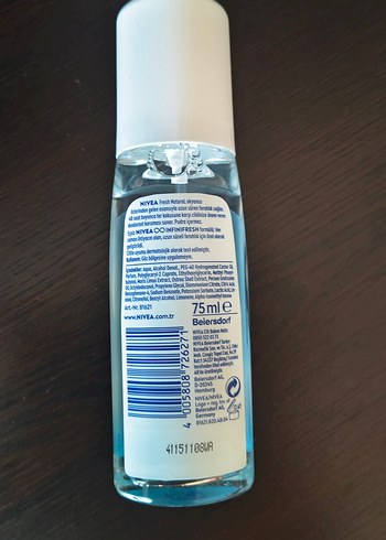 Nivea Fresh Natural Kadın Deodorant 48 Saat Koruma - Görsel 5