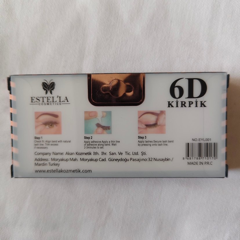 estella  6 d takma kirpik - Görsel 2
