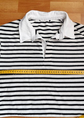 zara marka,  polo yaka body, over size - Görsel 2