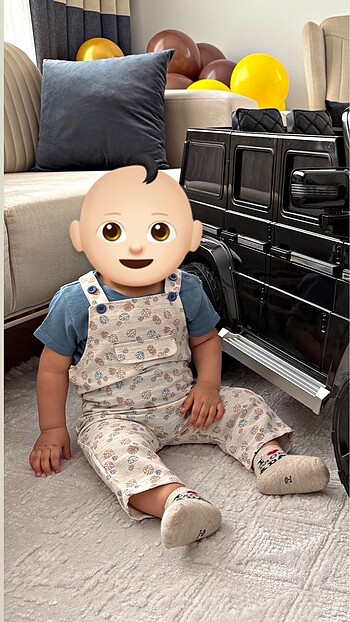 HelloBaby Erkek bebek salopet tulum takım