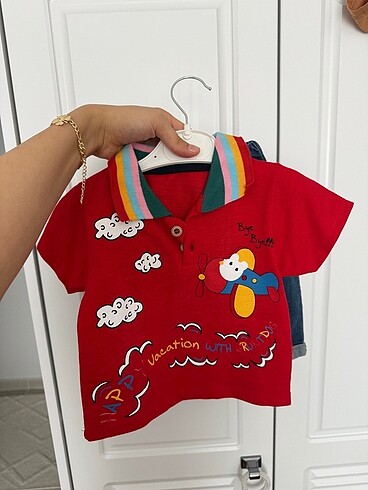 Erkek bebek ikili takım