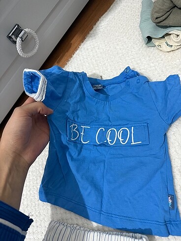 HelloBaby Erkek bebek şort tişört takım