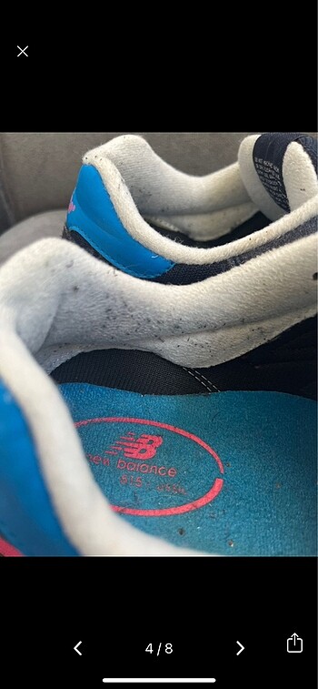 38 Beden çeşitli Renk New Balance 515 spor ayakkabı