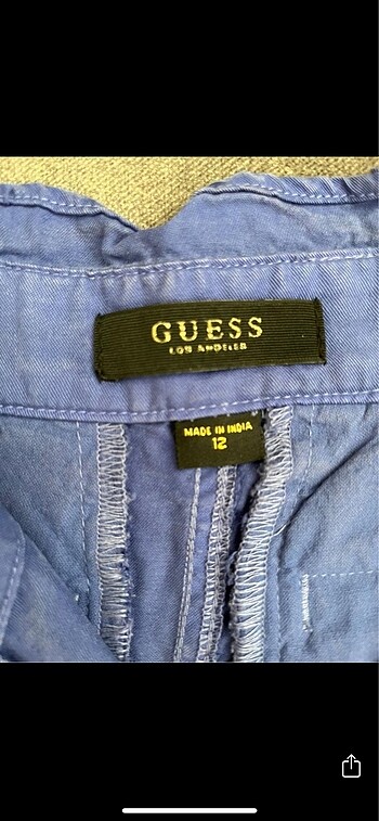 Guess Guess kemerli şort