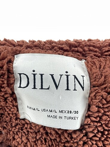 m Beden kahverengi Renk Dilvin Mont %70 İndirimli.
