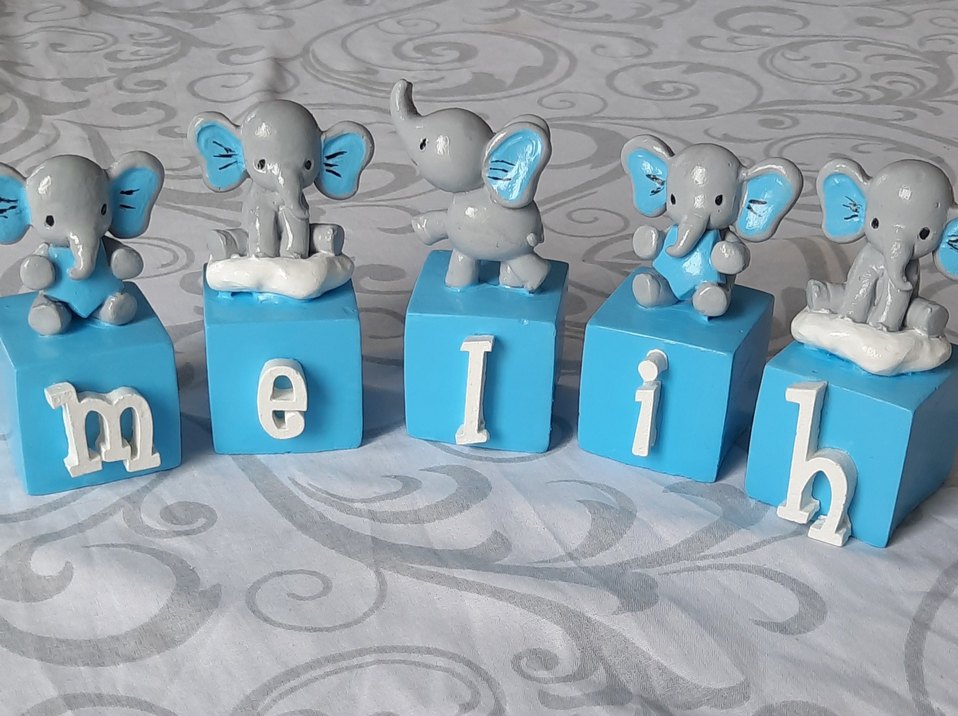 Pembe Bloklu Unicorn Figürleri isimlik - Görsel 4