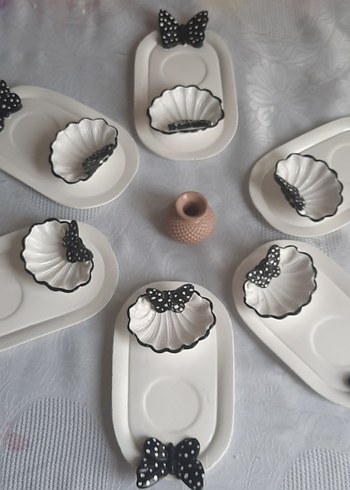 Renkli Bohem El Yapımı Dekoratif Tabaklar - Görsel 5