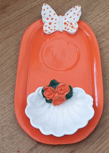 Renkli Bohem El Yapımı Dekoratif Tabaklar - Görsel 14