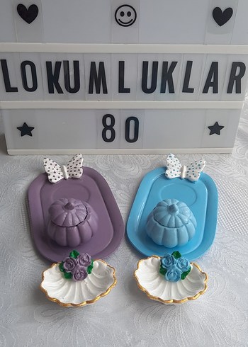 Renkli Bohem El Yapımı Dekoratif Tabaklar - Görsel 7