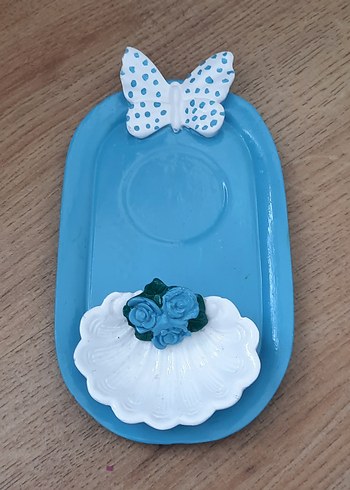 Renkli Bohem El Yapımı Dekoratif Tabaklar - Görsel 13