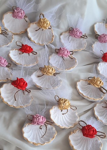 Dantel Detaylı Vintage Gelin Aksesuarları hediyelik - Görsel 3