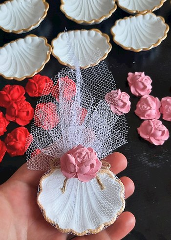 Dantel Detaylı Vintage Gelin Aksesuarları hediyelik - Görsel 5