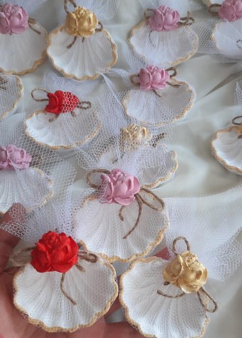 Dantel Detaylı Vintage Gelin Aksesuarları hediyelik - Görsel 2