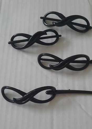 Kahverengi Vintage Tokalar ve Saç Lastiği - Görsel 7