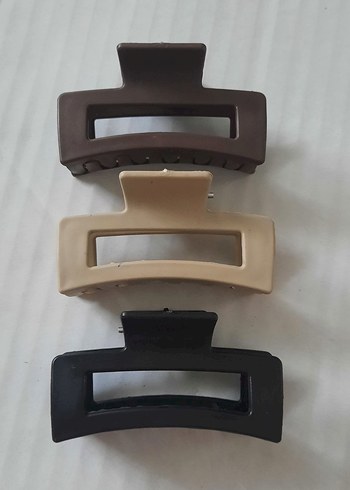 Kahverengi Vintage Tokalar ve Saç Lastiği - Görsel 5