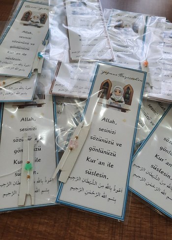 Çocuklar için Kuran Temalı Kitap Ayracı - Görsel 9