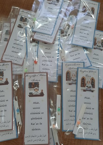 Çocuklar için Kuran Temalı Kitap Ayracı - Görsel 12