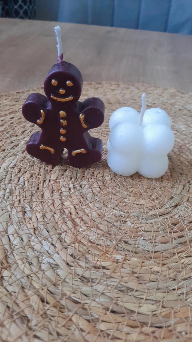 Kahverengi Zencefilli Adam Mum - Görsel 5