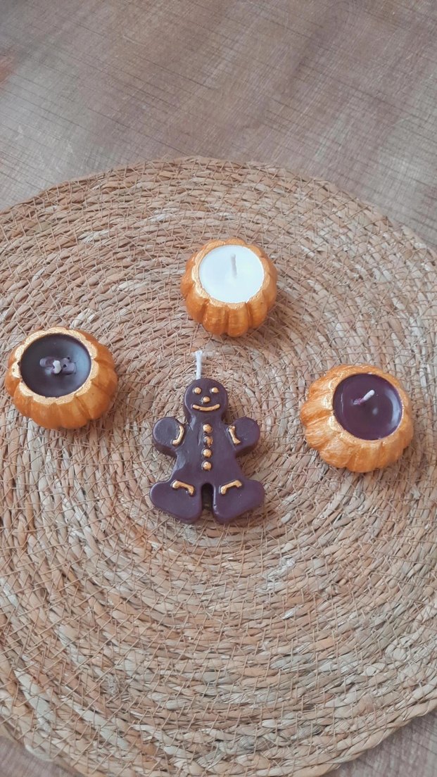 Kahverengi Zencefilli Adam Mum - Görsel 2