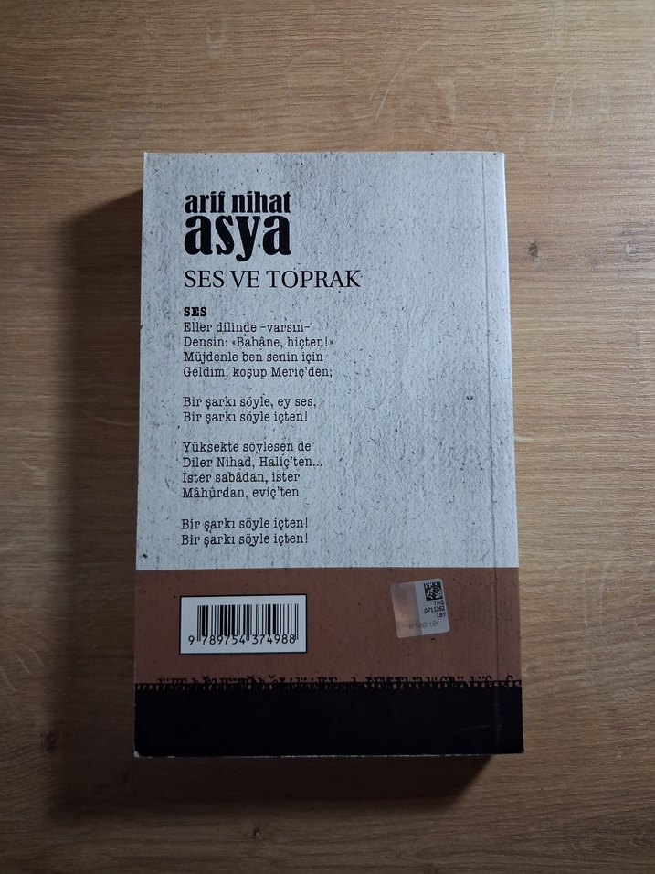 Ses ve Toprak - Arif Nihat Asya - Görsel 2