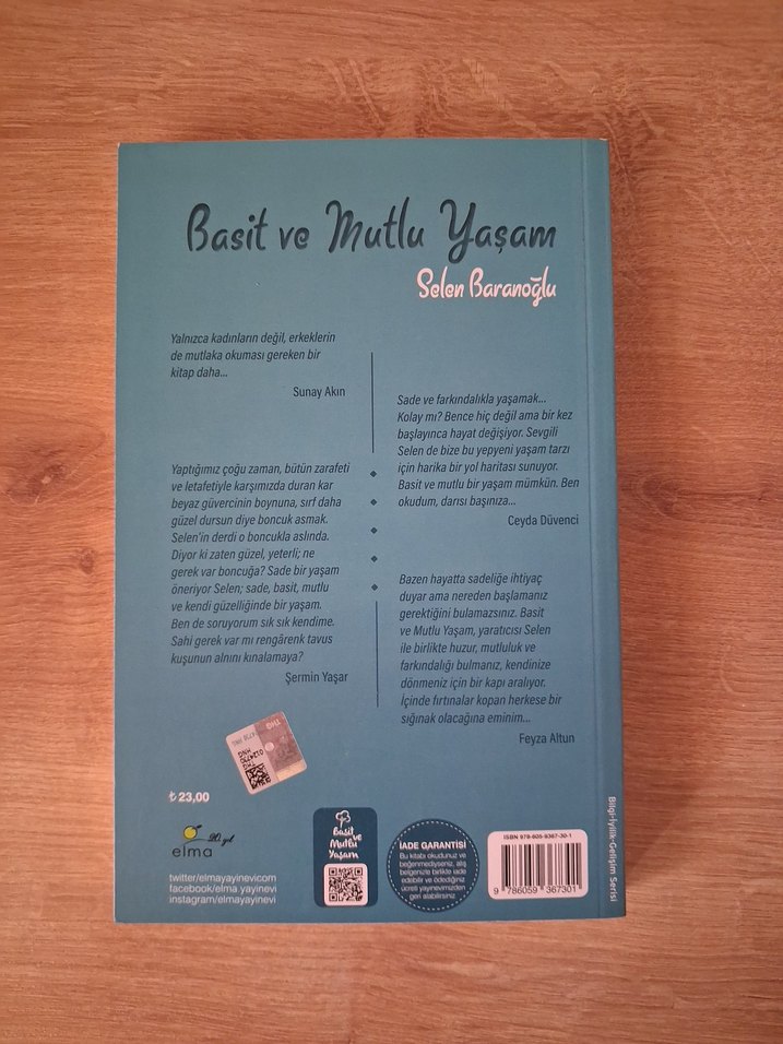 Basit ve Mutlu Yaşam - Selen Baranoğlu - Görsel 2