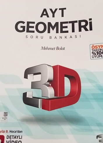 3D ayt geometri hiç kullanılmadı