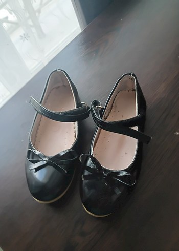 siyah kız çocuk babet - Görsel 2