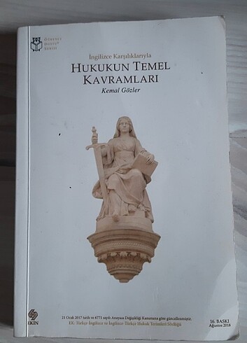 KEMAL GÖZLER - HUKUKUN TEMEL KAVRAMLARI 