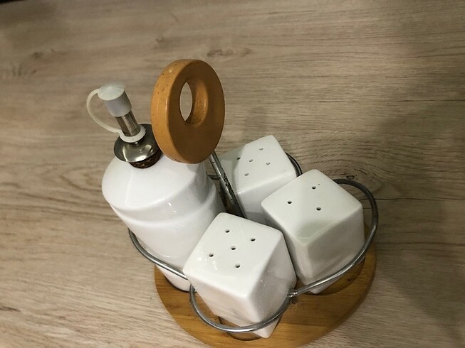 BAMBU TUZLUK YAGDANLIK SET