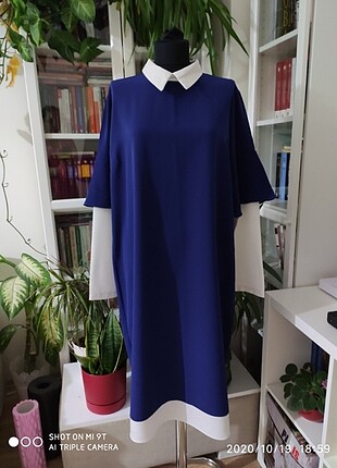 Saks mavisi tunik