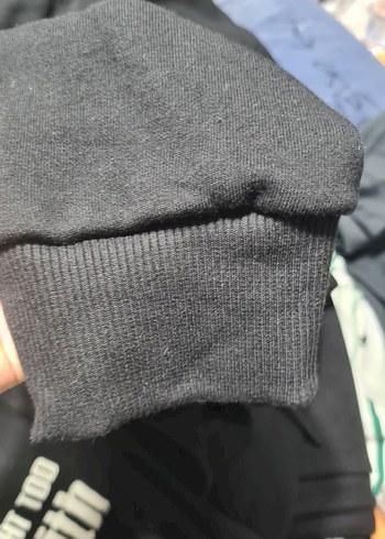 Siyah Baskılı Erkek Streetwear Eşofman Altı - Görsel 7