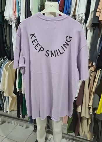 Diğer lila Oversize Tişört